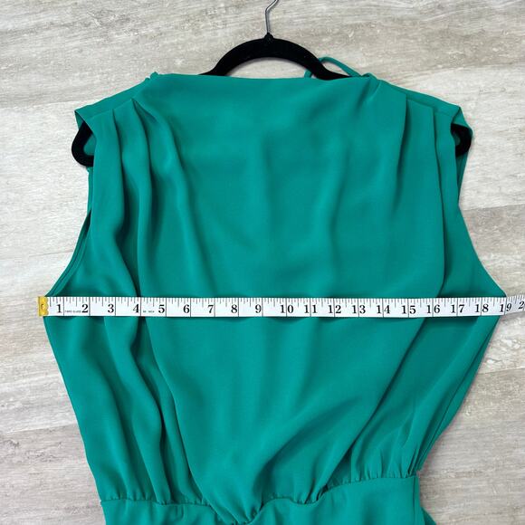 Amanda Uprichard Fabianna Asymmetrical Dress in Atlantis Size Small - Picture 6 of 8